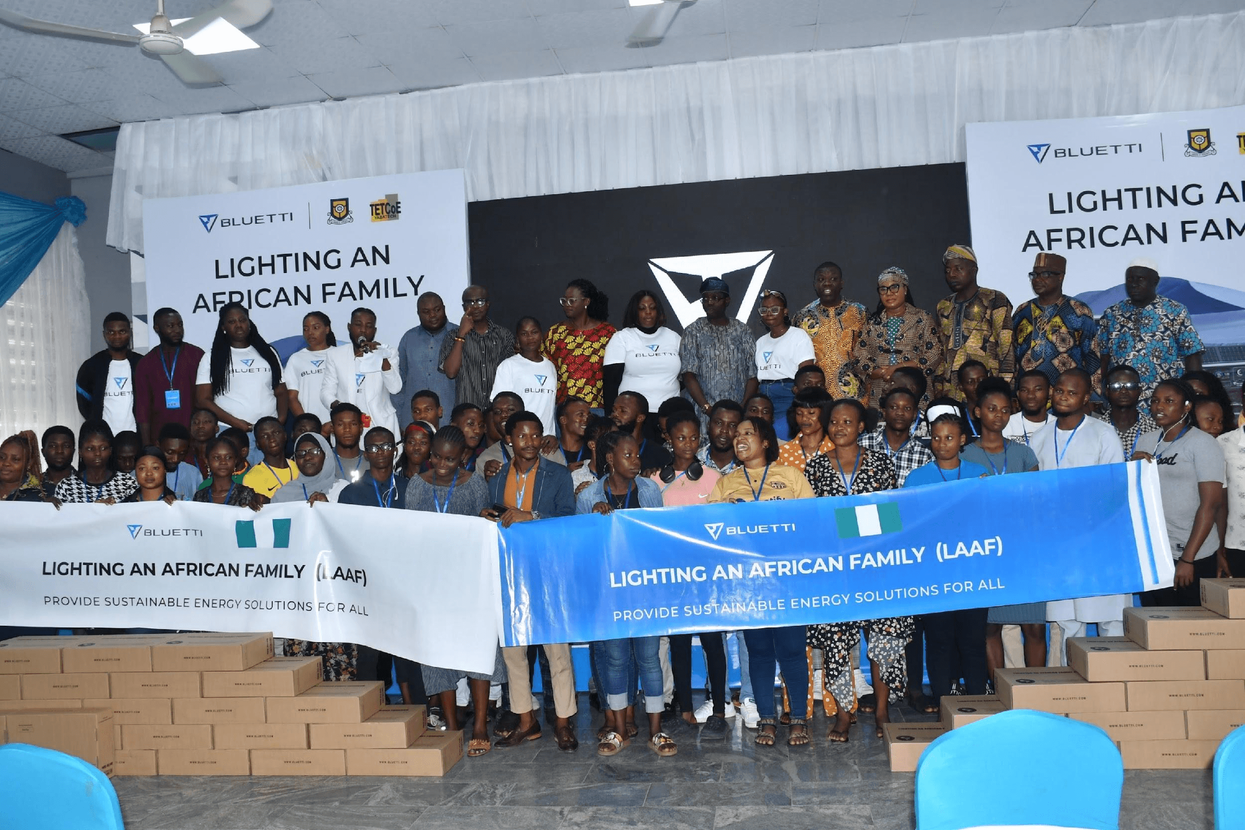 BLUETTI Campus Initiative: Lighting an African Family